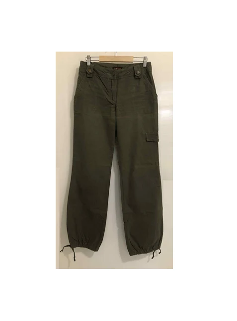 Zelene kargo pantalone