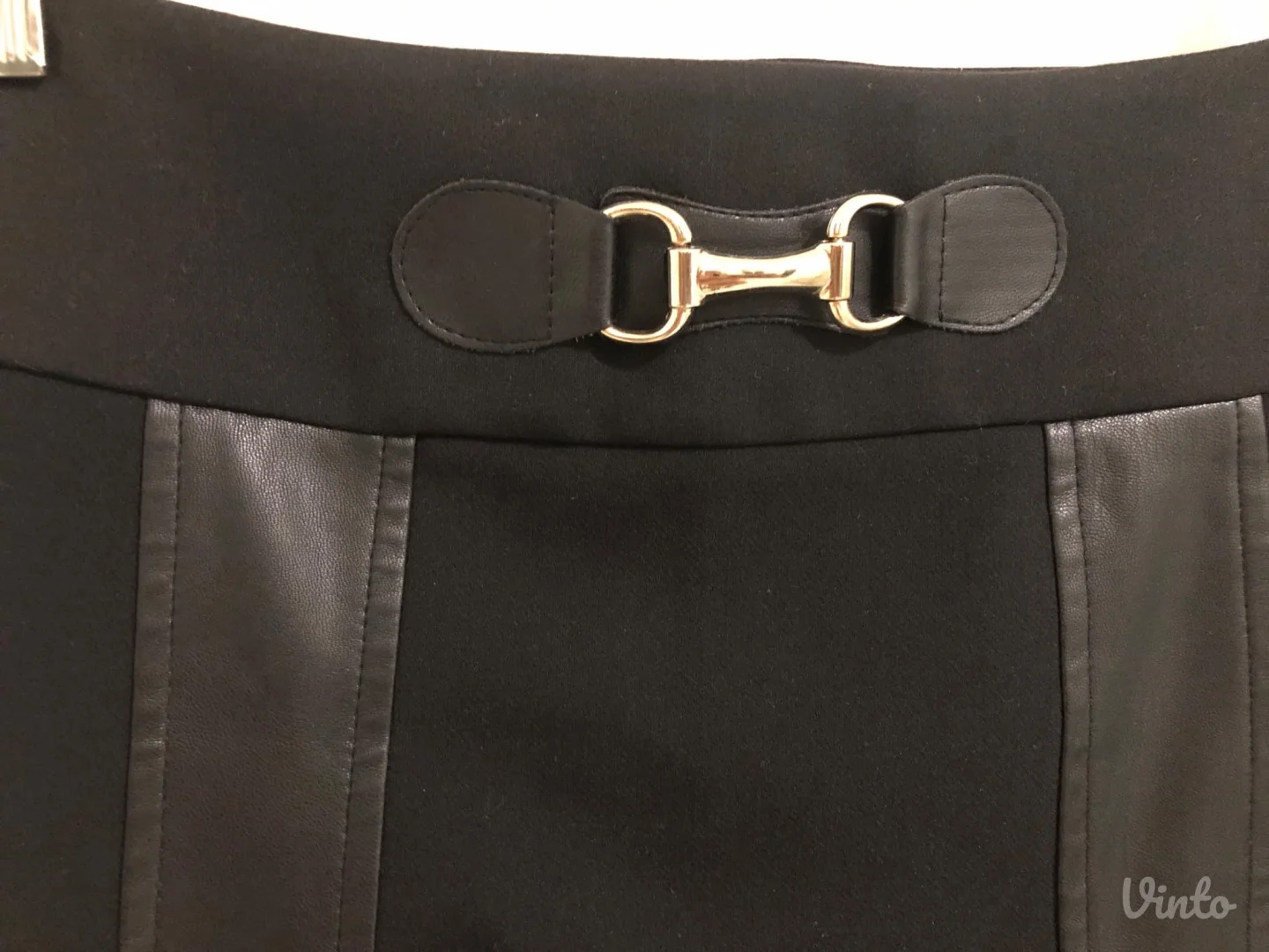 adL crna elegantna uska suknja