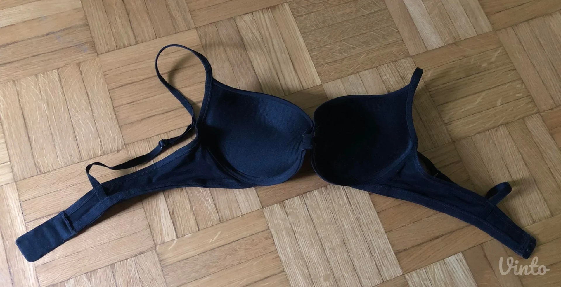 Women Secret crni brushalter (grudnjak) (65B)
