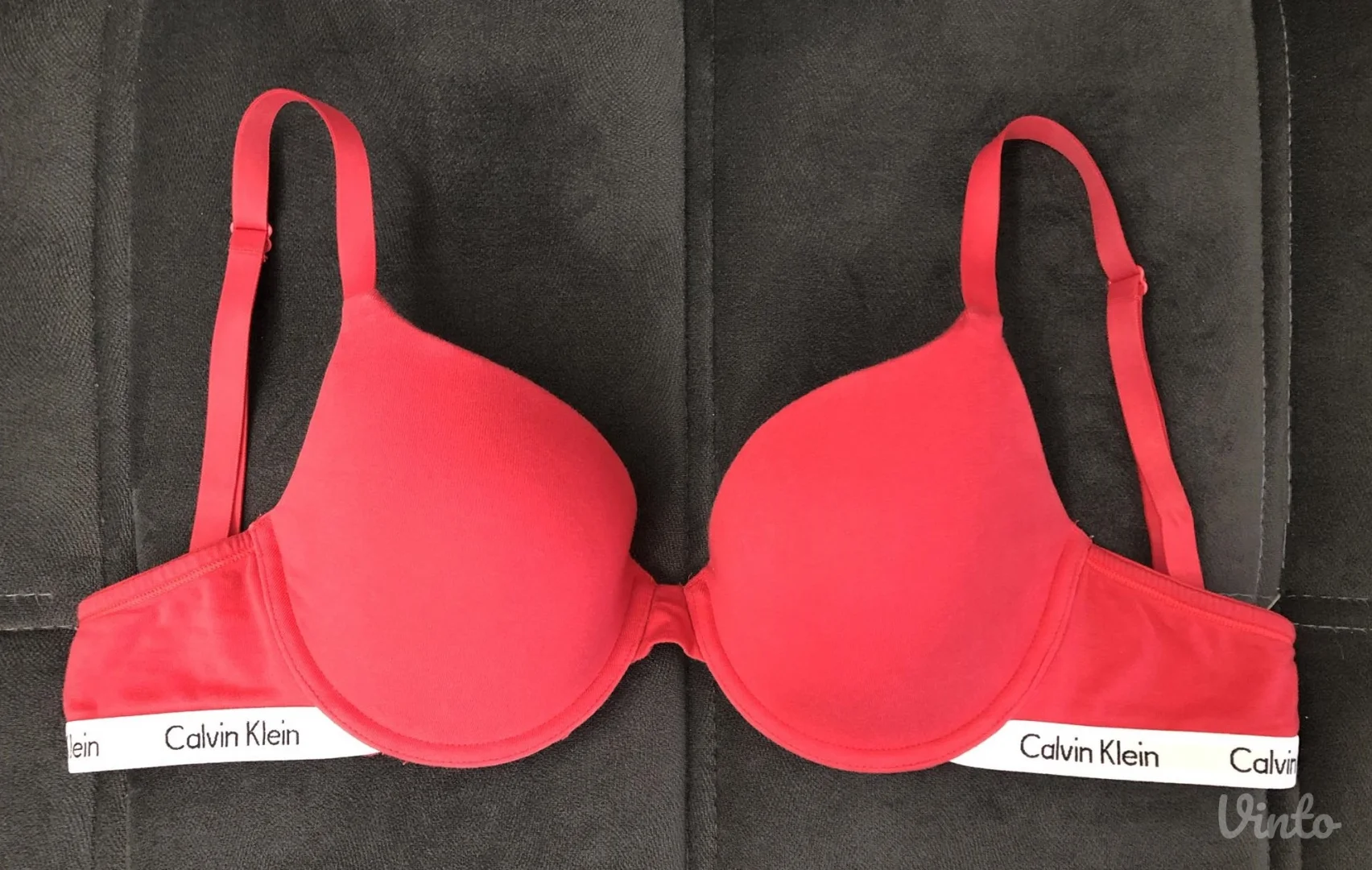 Calvin Klein crveni brushalter (grudnjak) (85B)