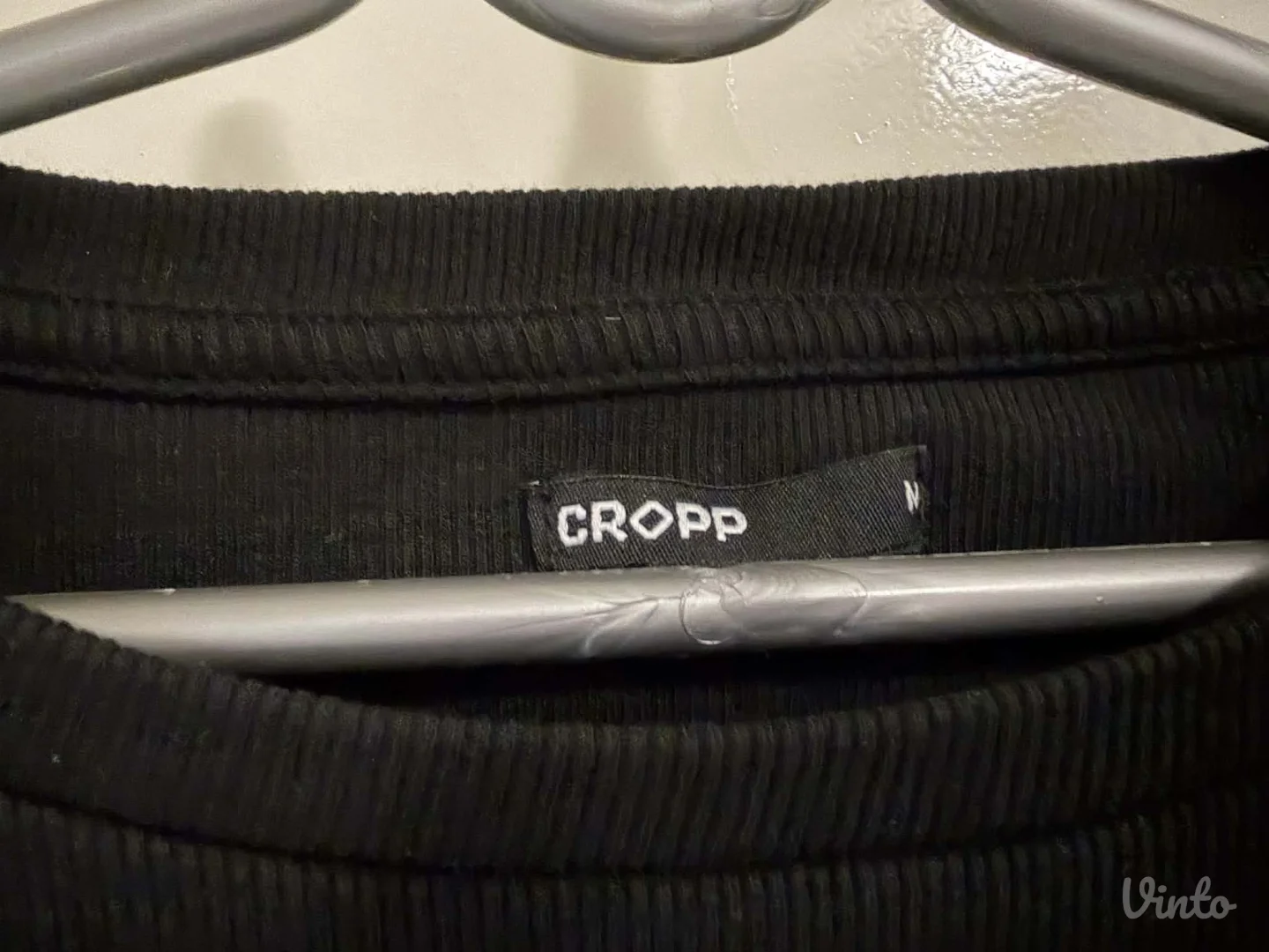 CROPP crna pamučna haljina