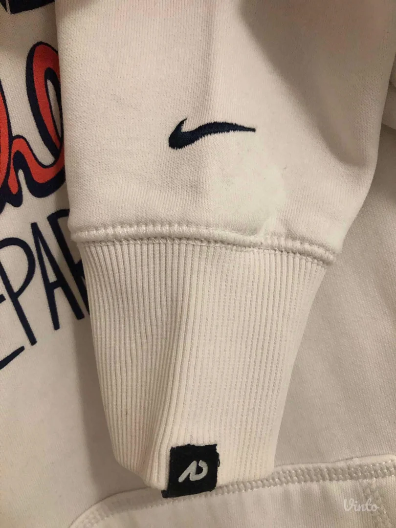 NIKE beli duks sa kapuljačom (L)
