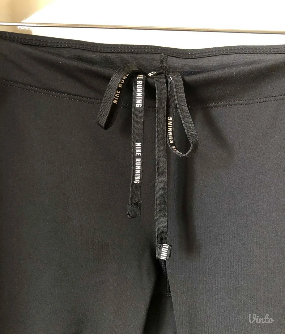 NIKE DRI-FIT crne helanke (sa džepovima)