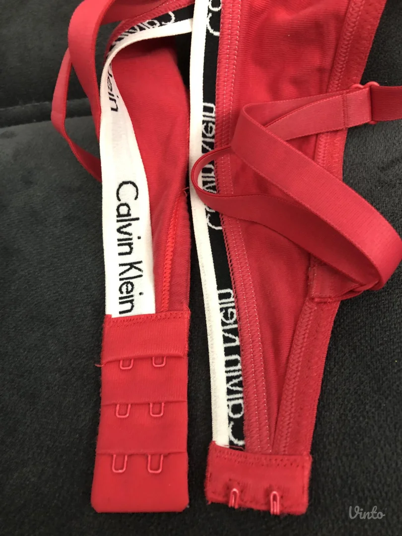 Calvin Klein crveni brushalter (grudnjak) (85B)
