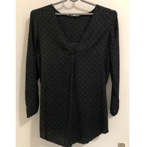 Stradivarius crna košulja (bluza)