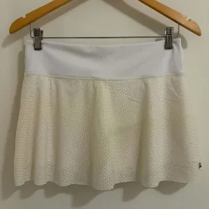 Suknjica za tenis sa šortsem (bela / krem)