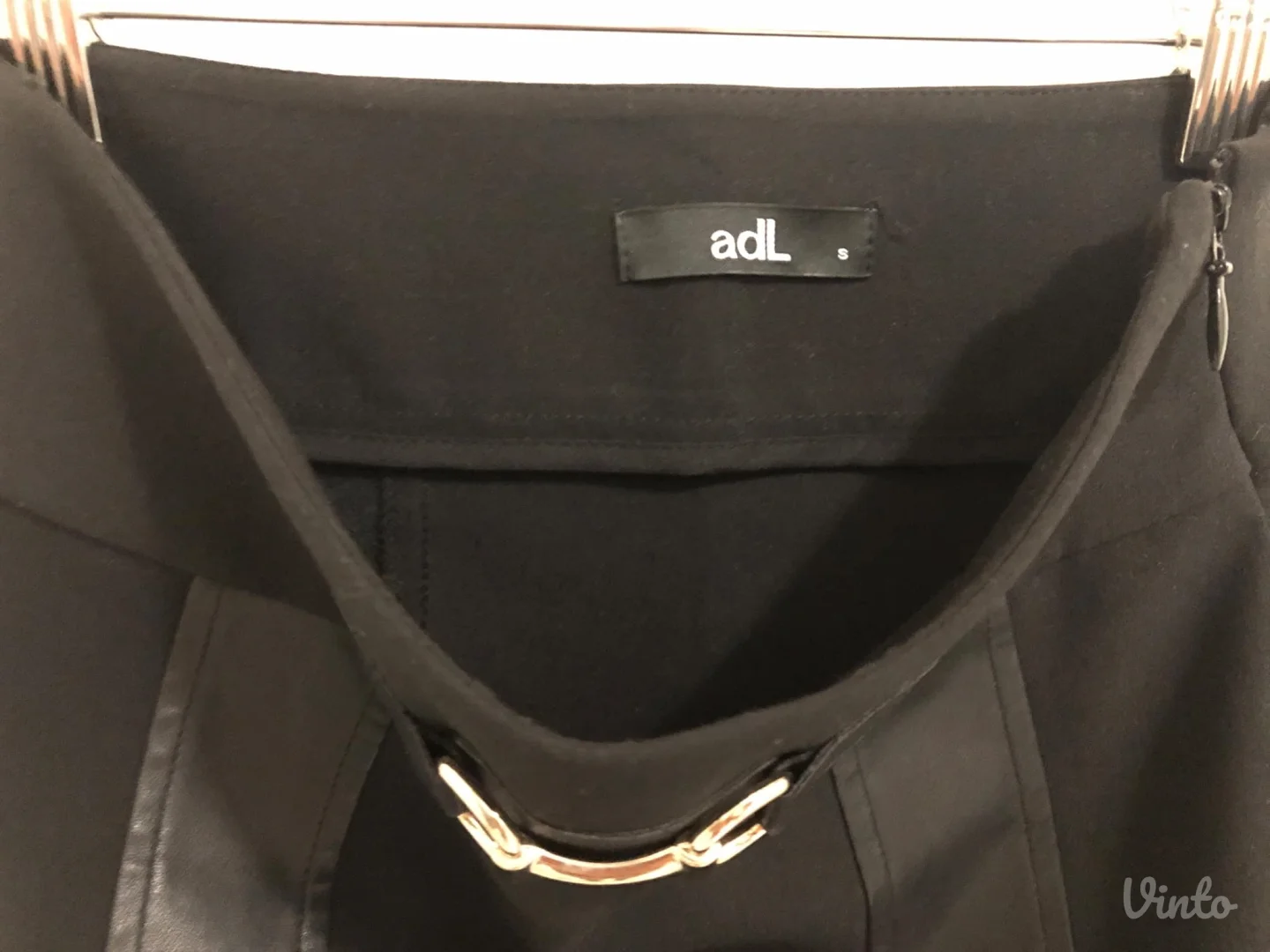 adL crna elegantna uska suknja
