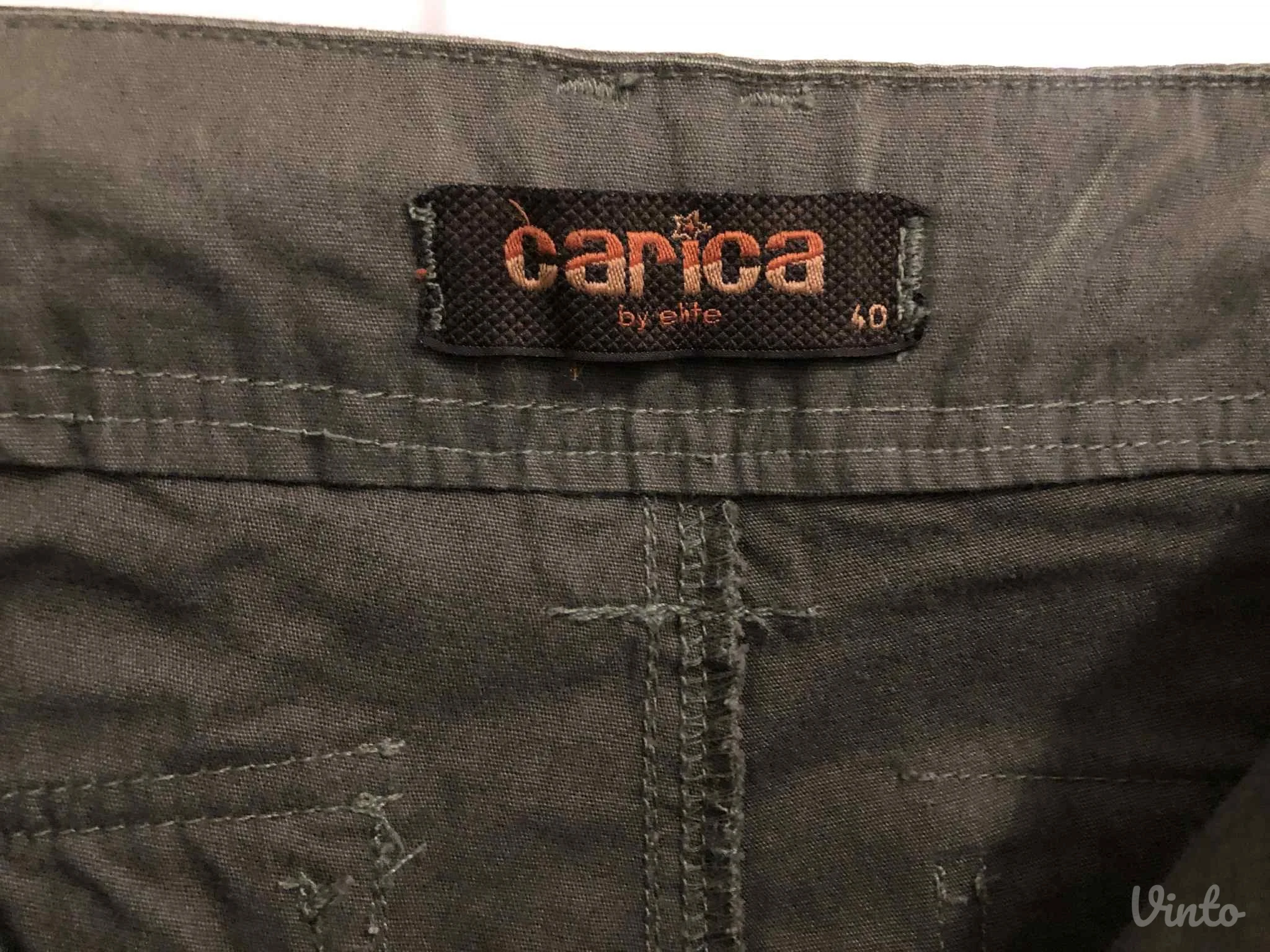 Zelene kargo pantalone