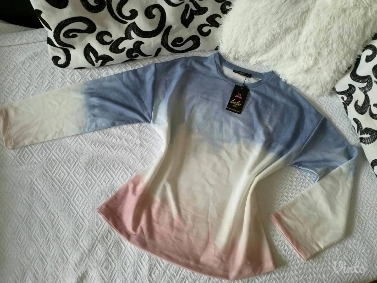 Bebe plus Trikolore duks NOVO etiketa