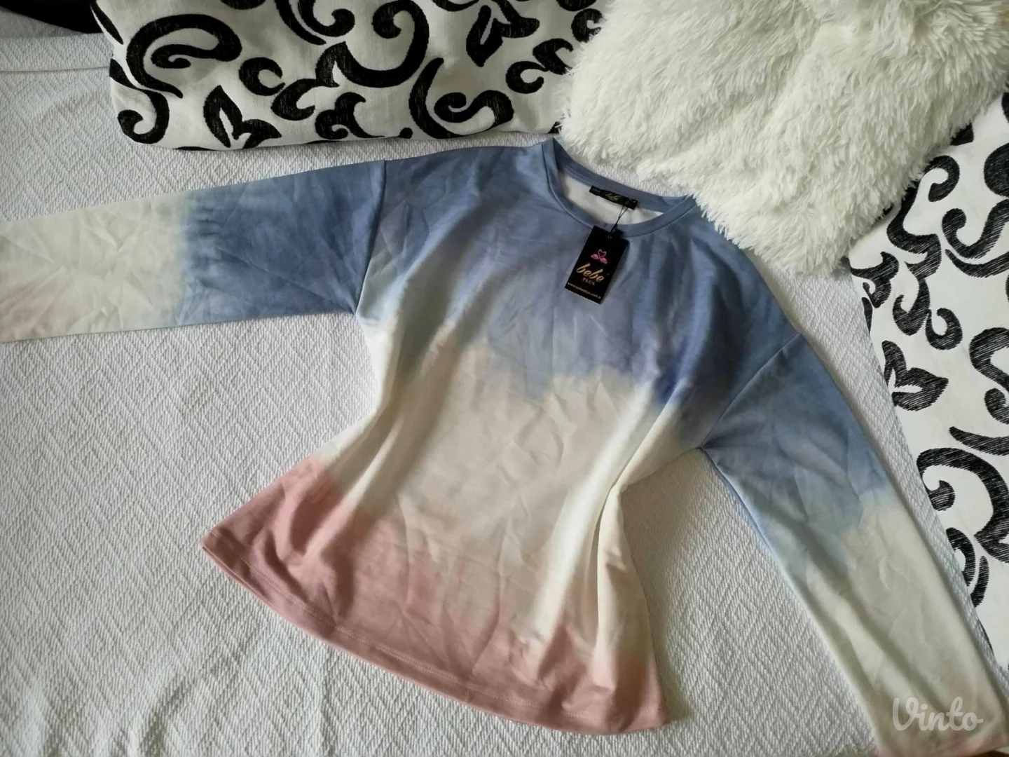 Bebe plus Trikolore duks NOVO etiketa