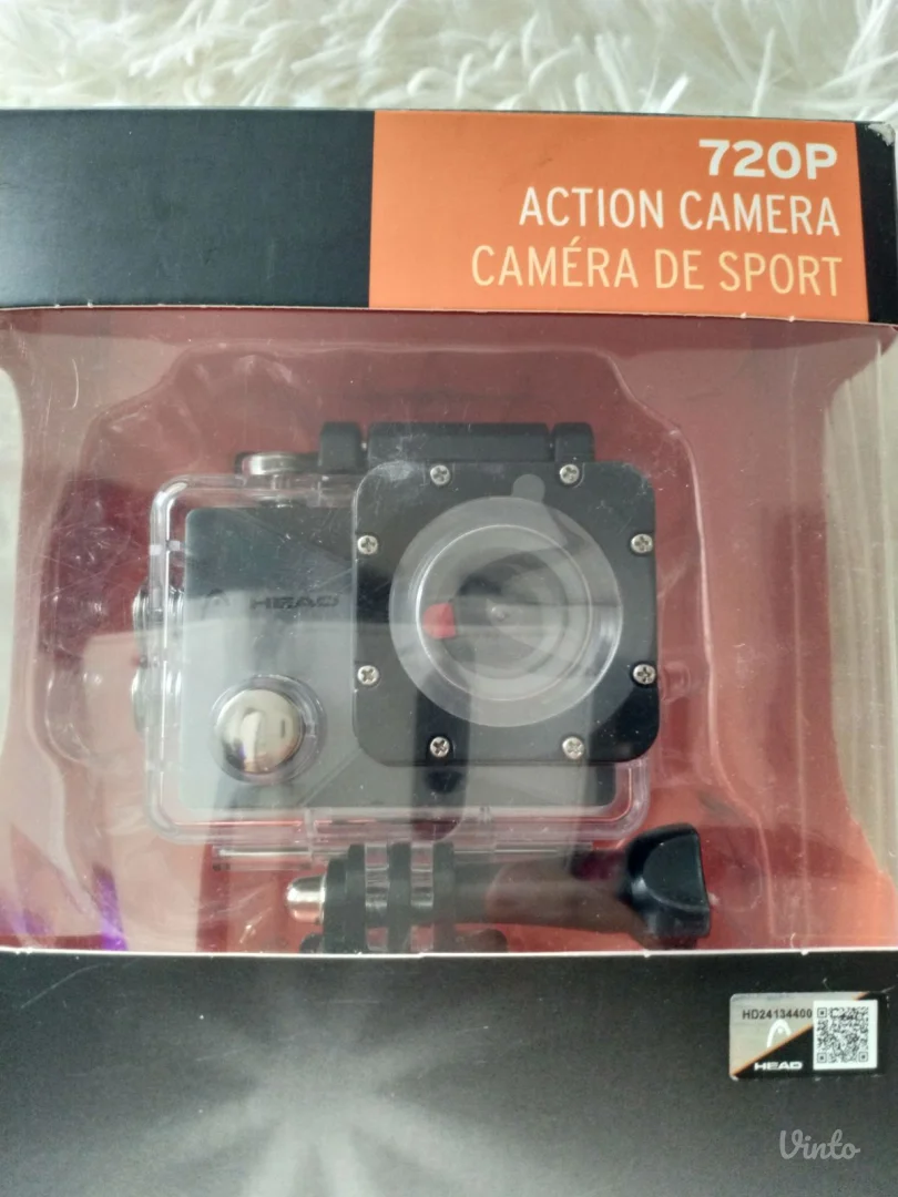 Head 720p Action camera NOVO!