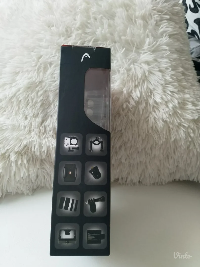 Head 720p Action camera NOVO!