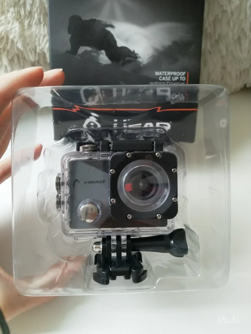 Head 720p Action camera NOVO!