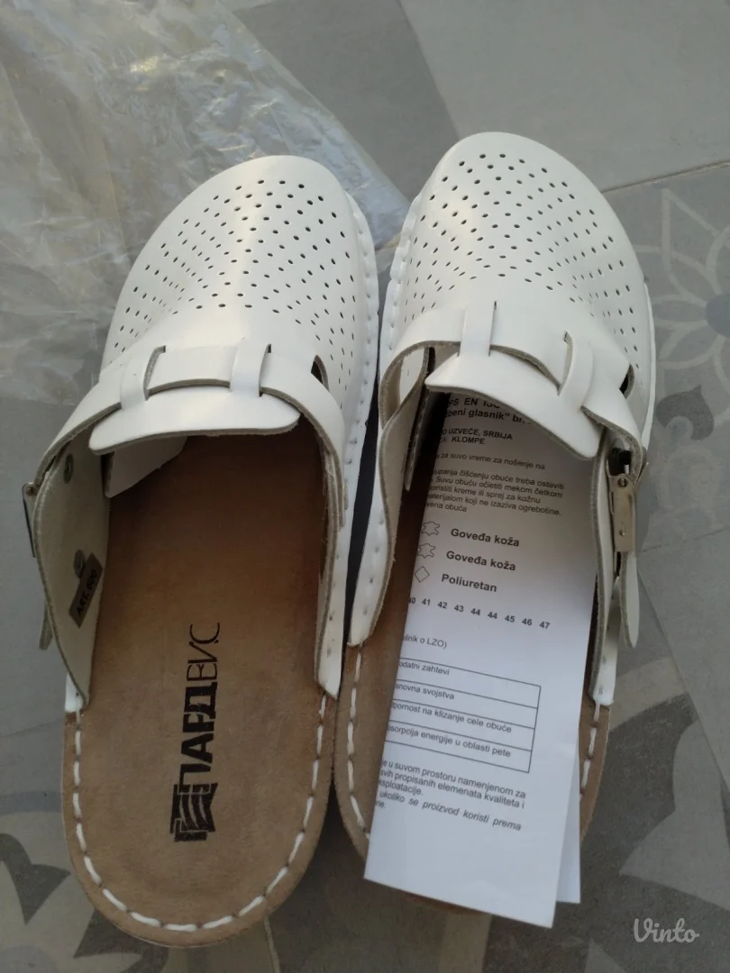 Kozne anatomske klompe 41 NOVO!