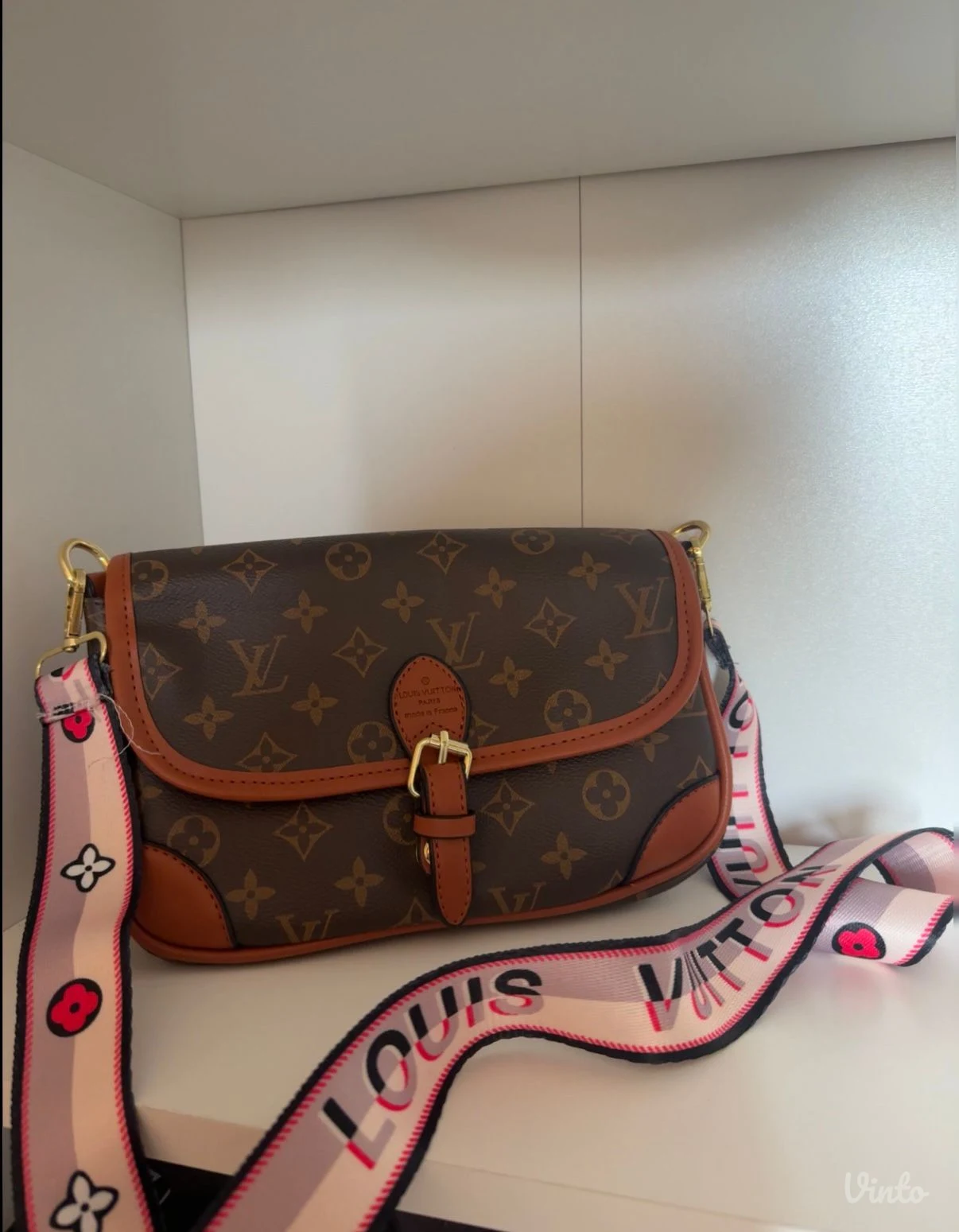 Louis Vuitton stil – Diane Monogram Canvas Cognac