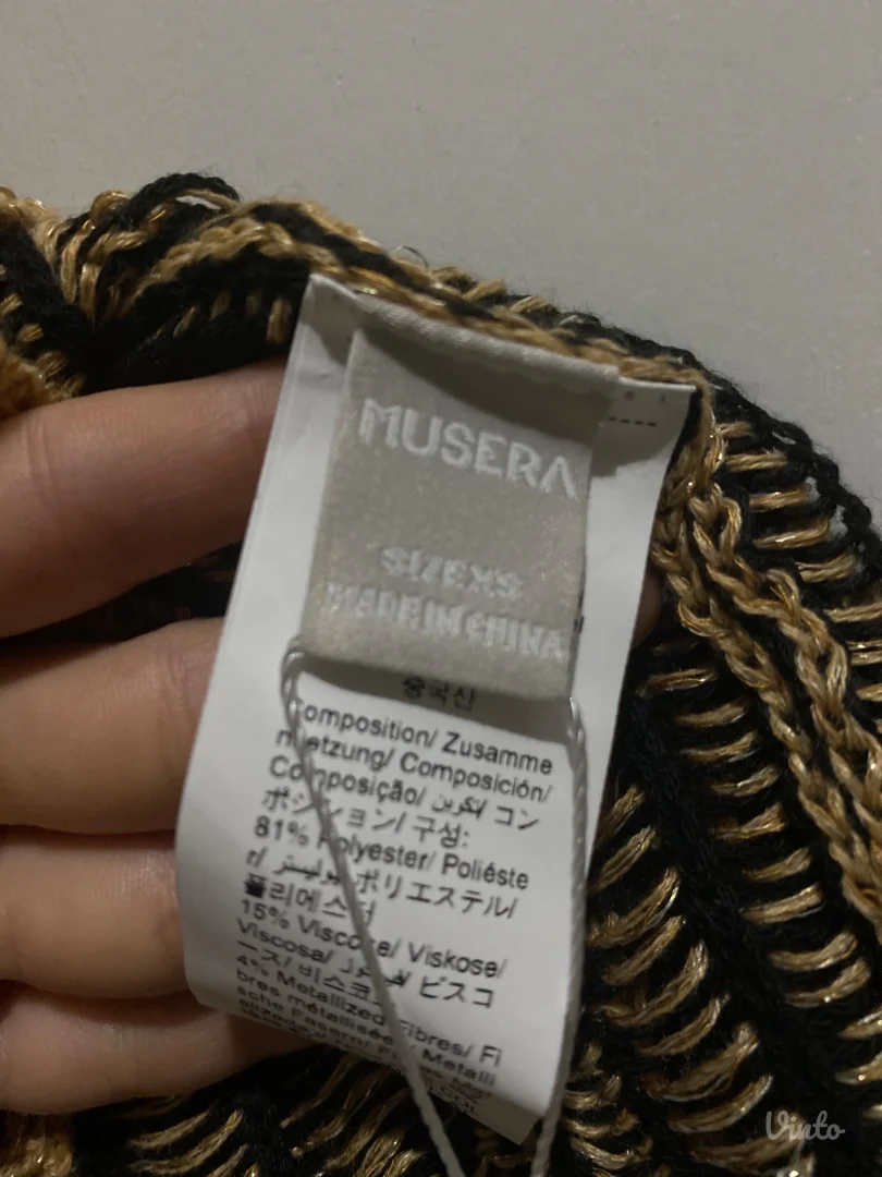 Musera heklana maxi haljina XS vel