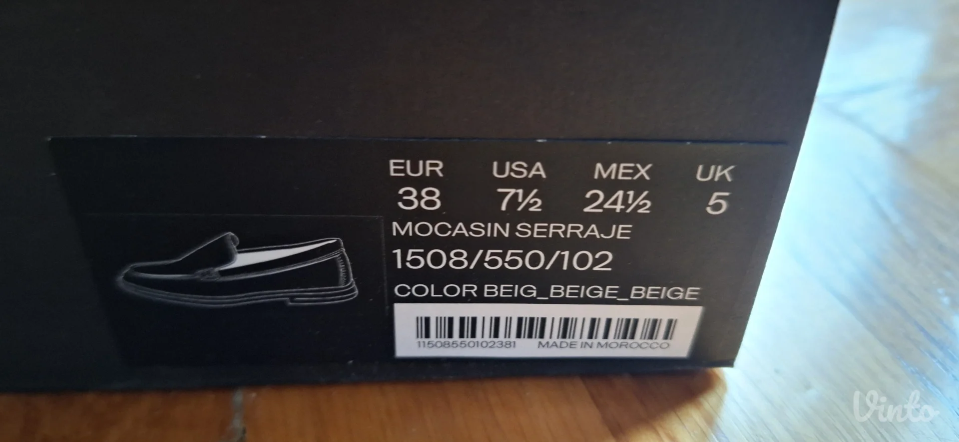 Massimo dutti bež mokaisne NOVO