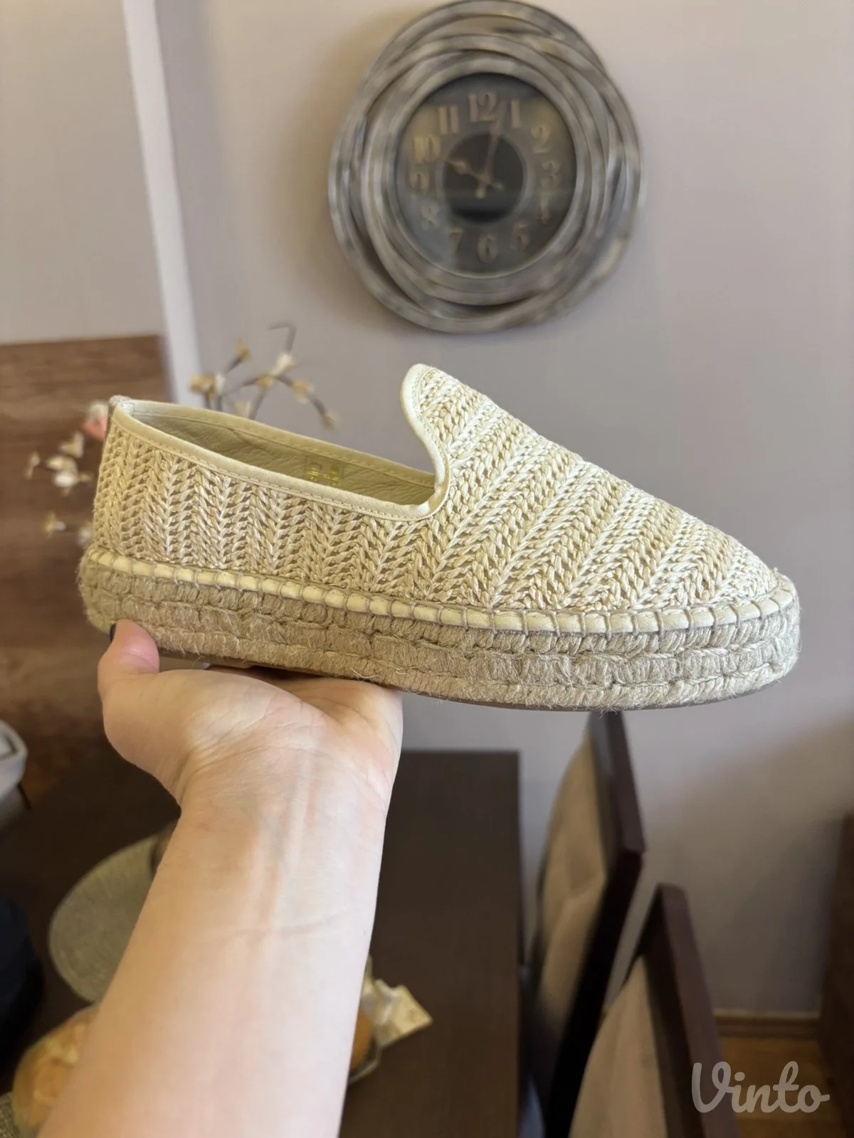 Noa Noir kozne espadrile NOVO