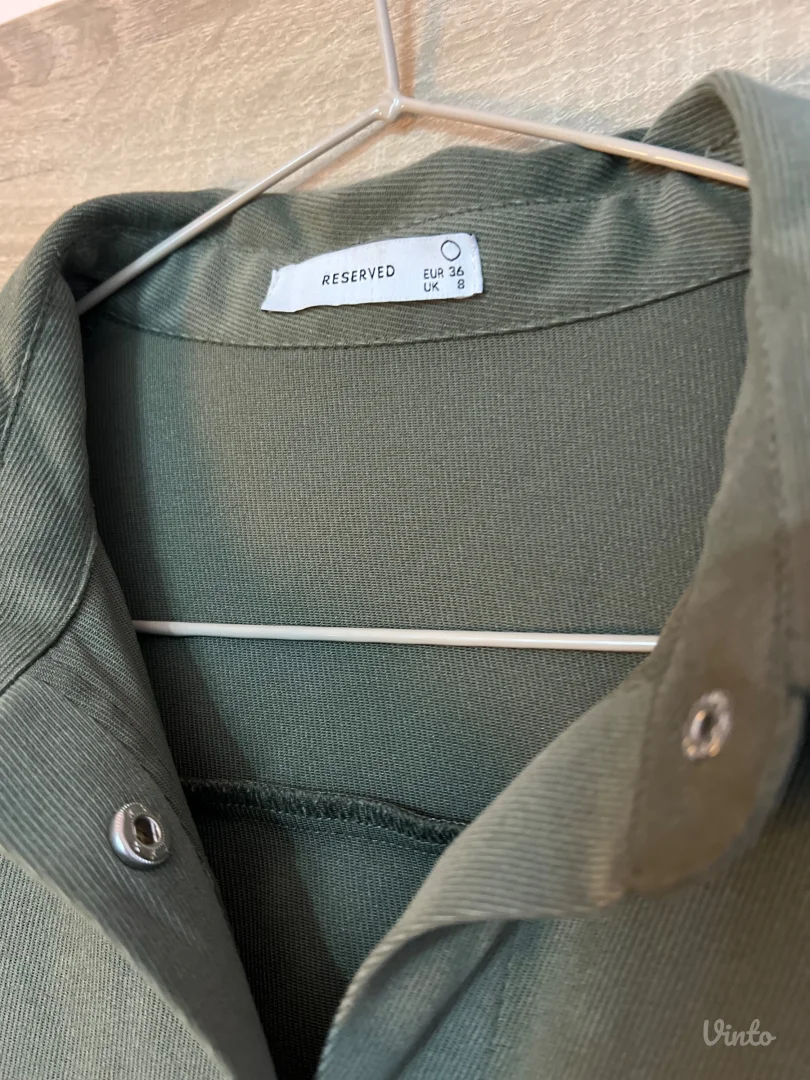 Maslinasta ženska košulja