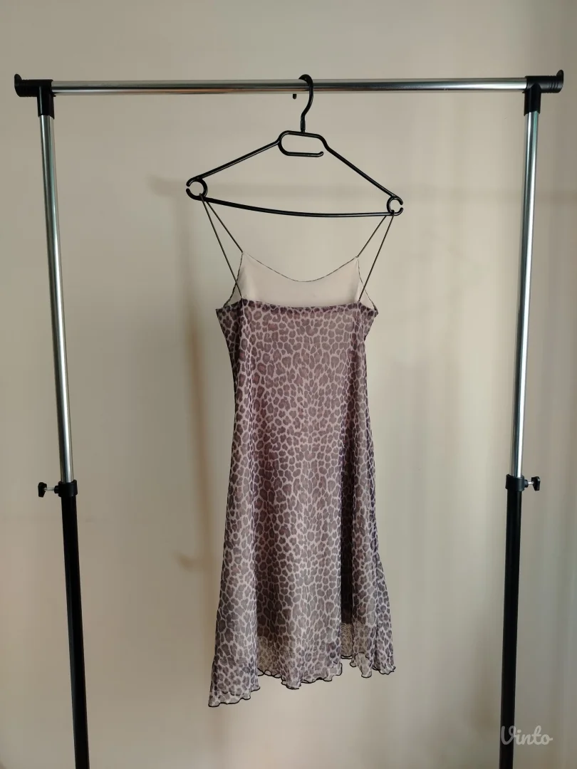 LETNJA MINI HALJINA SA LEOPARD PRINTOM