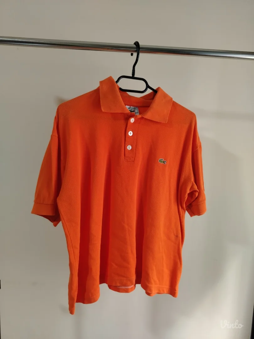 LACOSTE NARANDŽASTA MAJICA SA KRAGNICOM