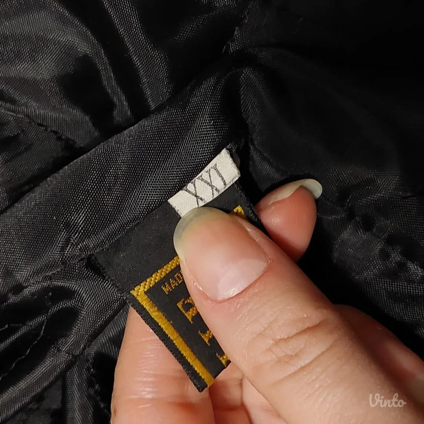 Italijanska muška kožna jakna 2XL