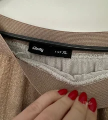 Sinsay zlatna suknja