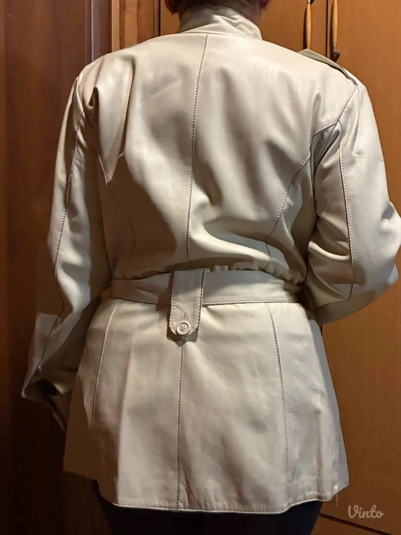 Bela Conbipel kozna jakna