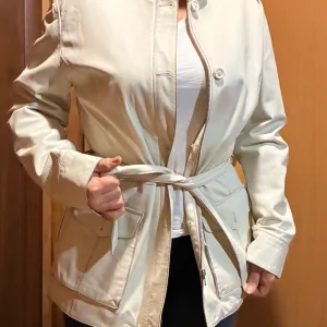 Bela Conbipel kozna jakna