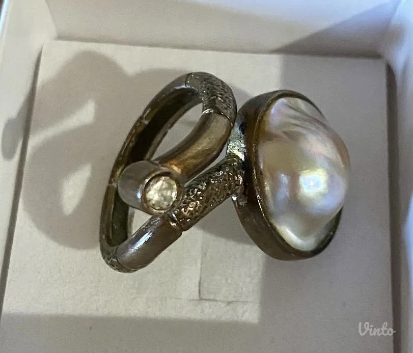 Prsten srebro Nautilus