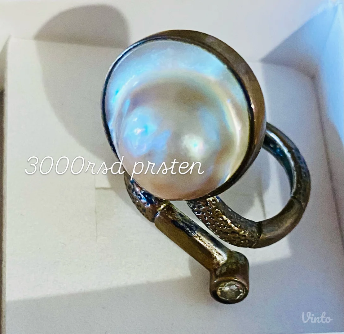 Prsten srebro Nautilus