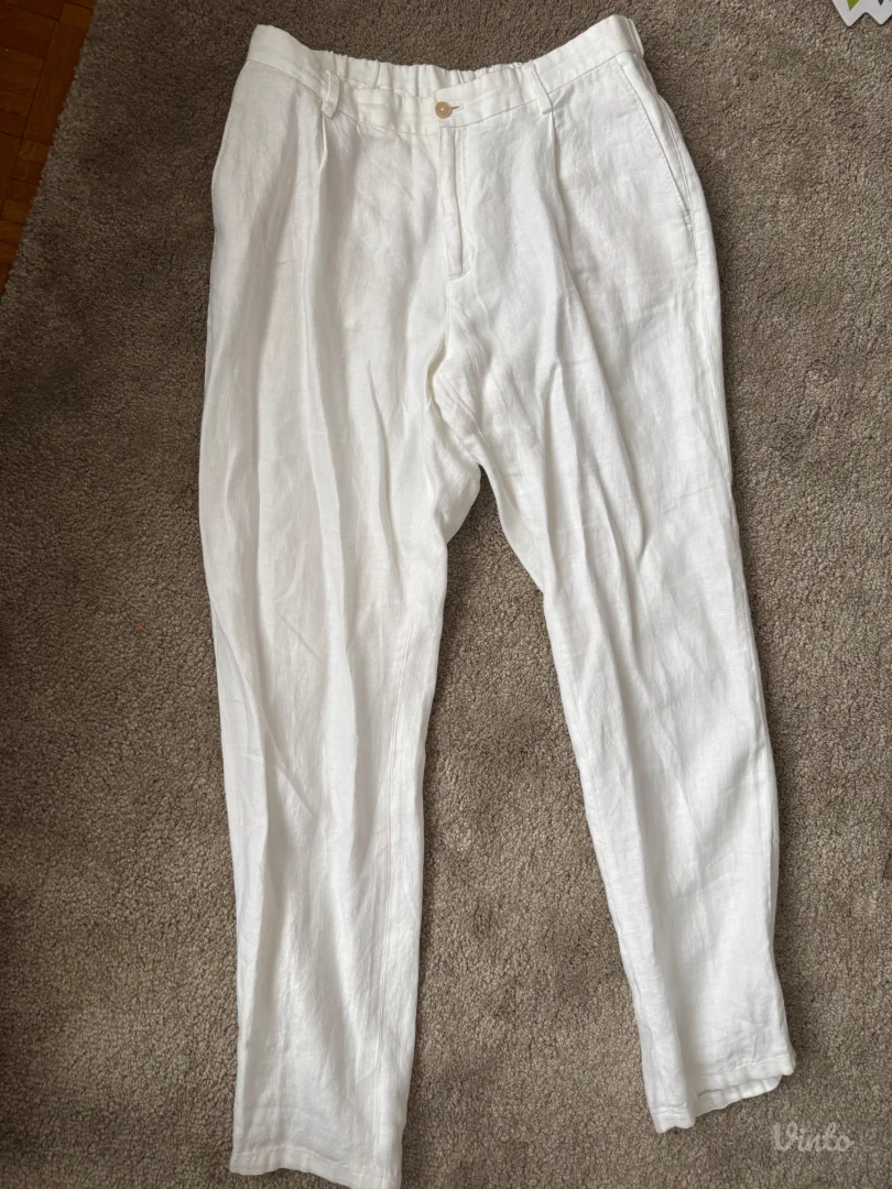 Massimo Dutti muške pantalone-100%lan