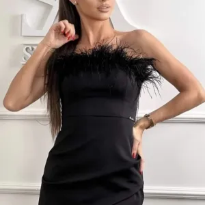 Crna elegantna haljina