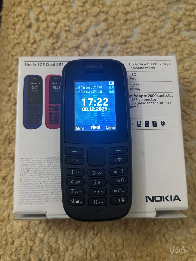 Nokia 105 dual sim kao NOV