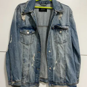 Stradivarius M zenska teksas jakna