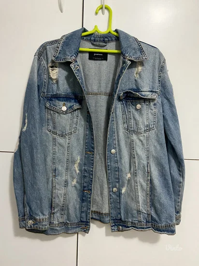 Stradivarius M zenska teksas jakna