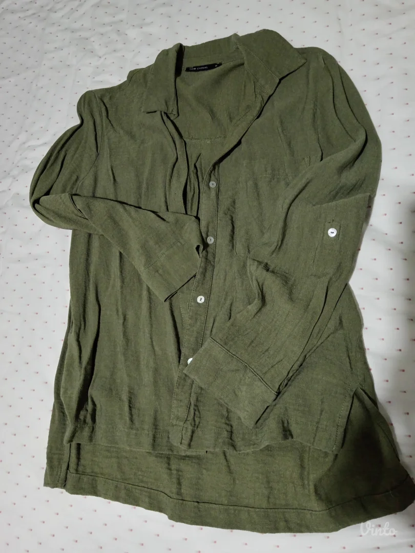 Zelena pamucna kosulja