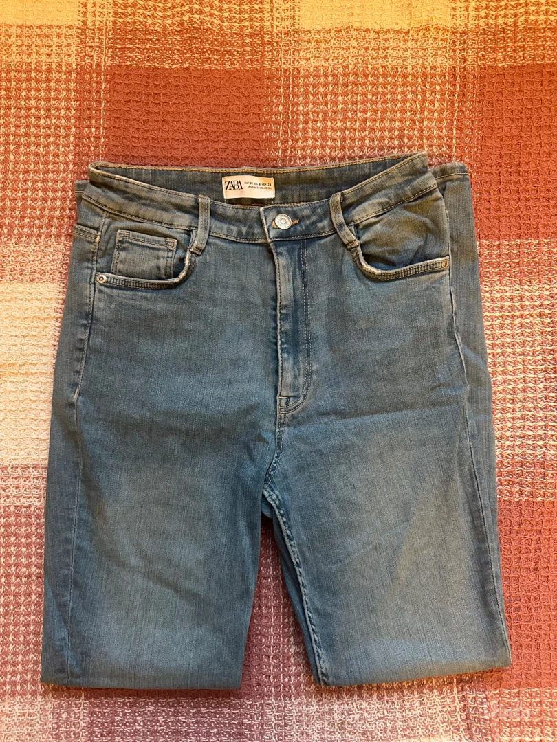 Zara skinny high waist farmerke