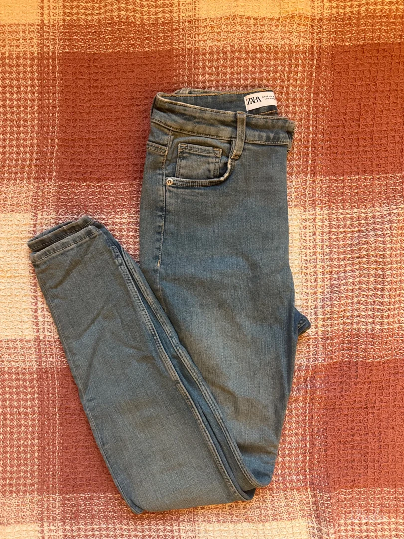 Zara skinny high waist farmerke