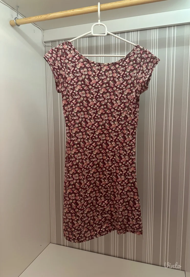 C&A cottage core strukirana letnja haljina