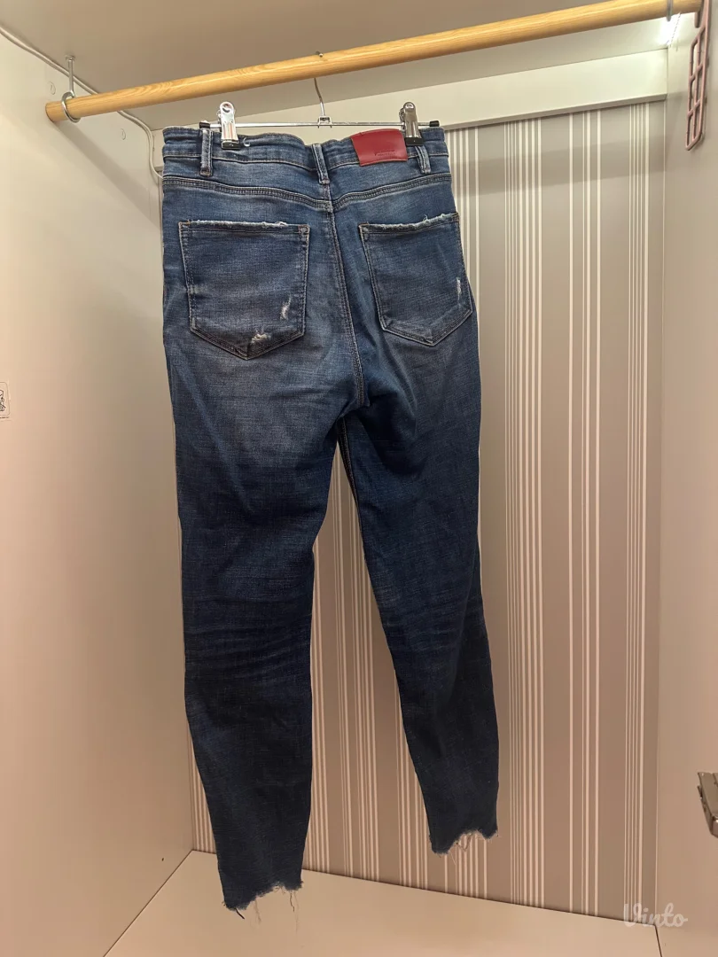 Stradivarius super high waist skinny farmerke, premium quality