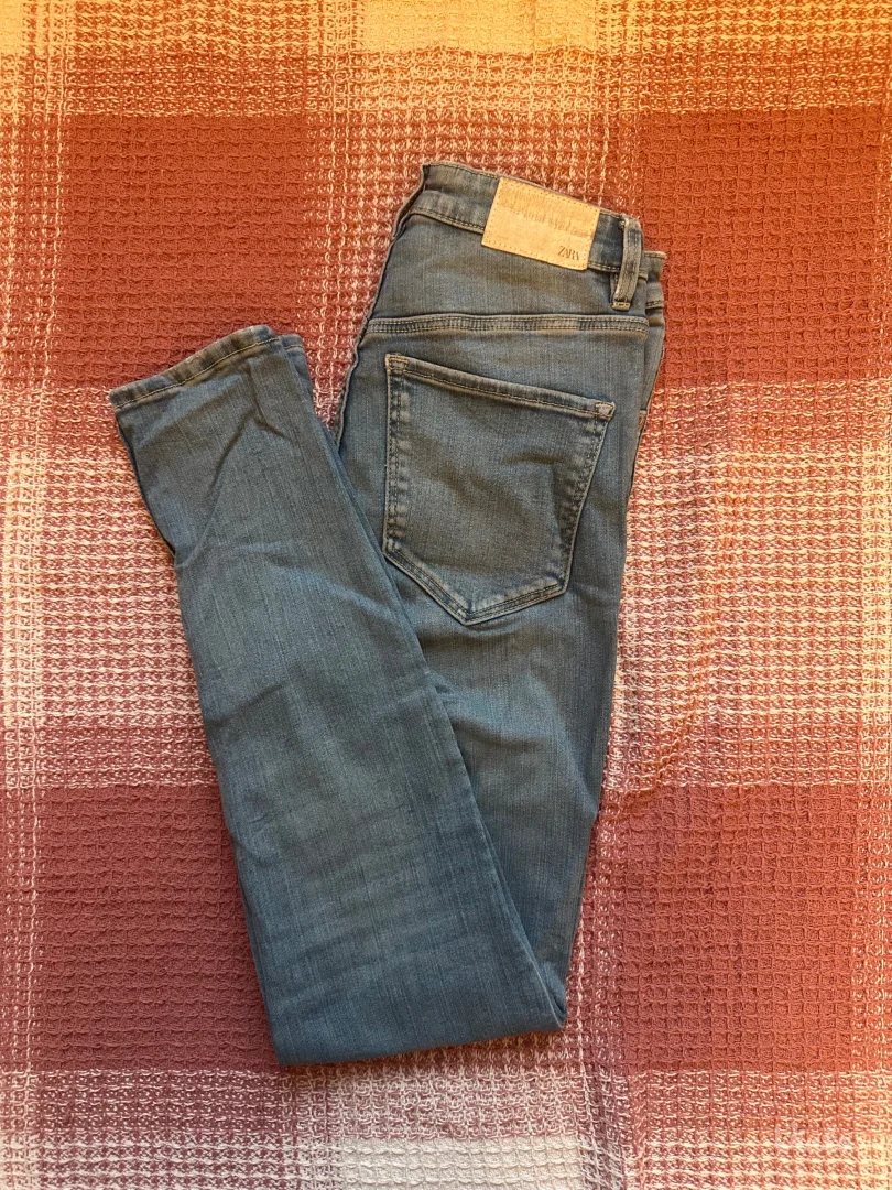 Zara skinny high waist farmerke