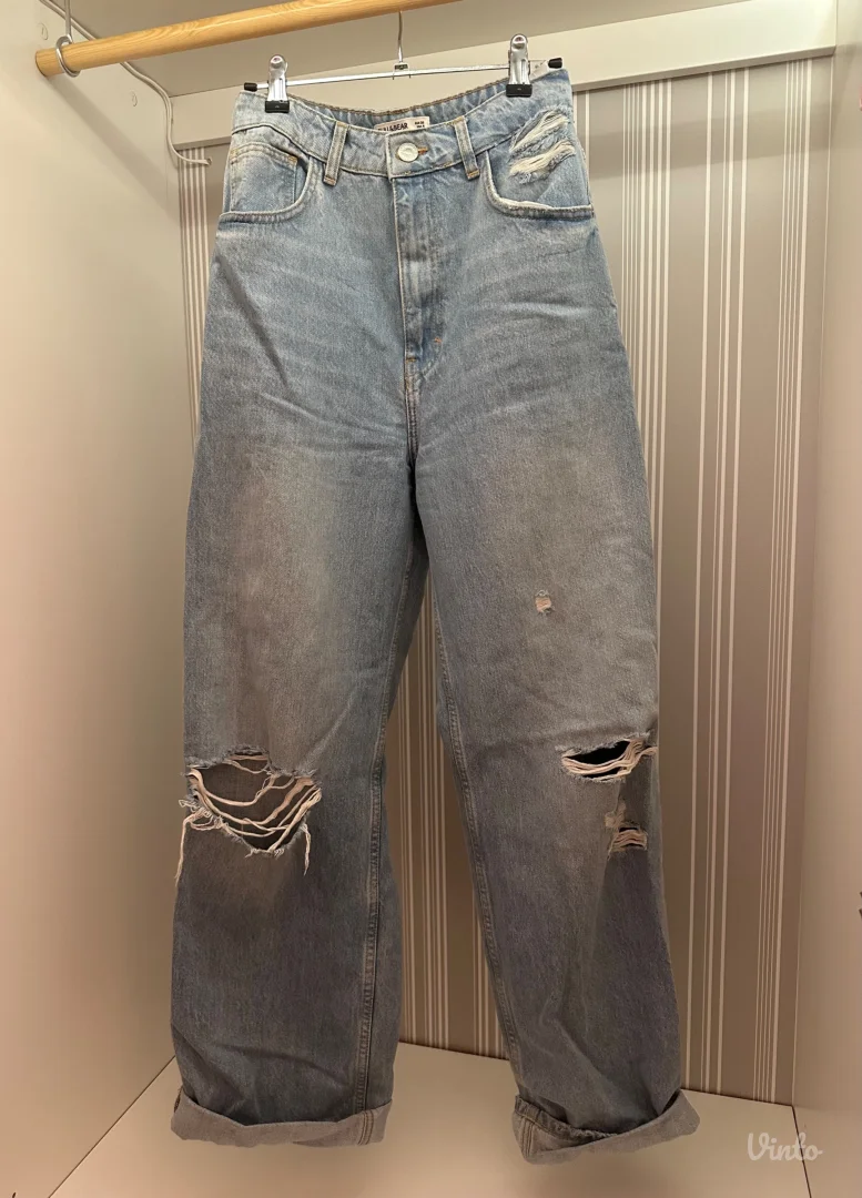 Pull&Bear baggy high waist farmerke