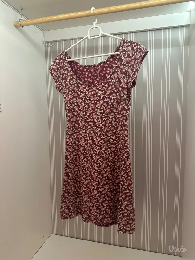 C&A cottage core strukirana letnja haljina