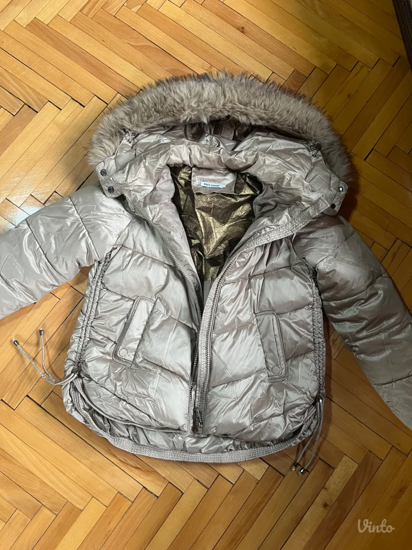 Zimska jakna sa prirodnim krznom