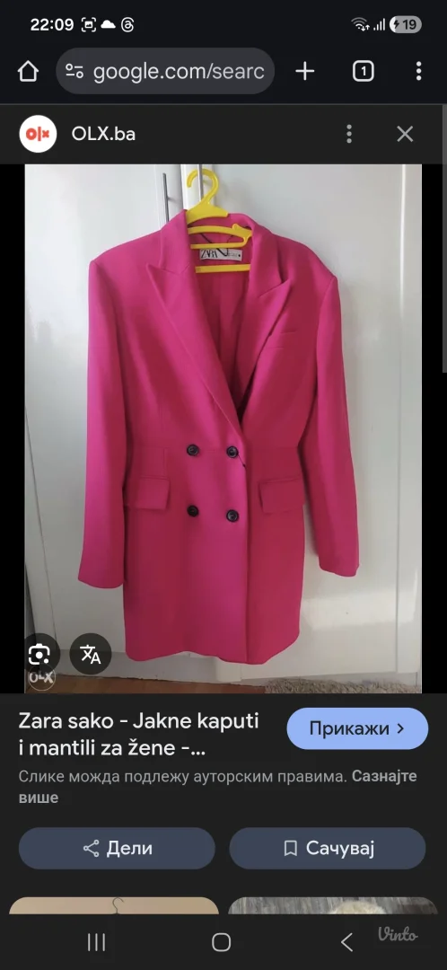 Zara sako xs