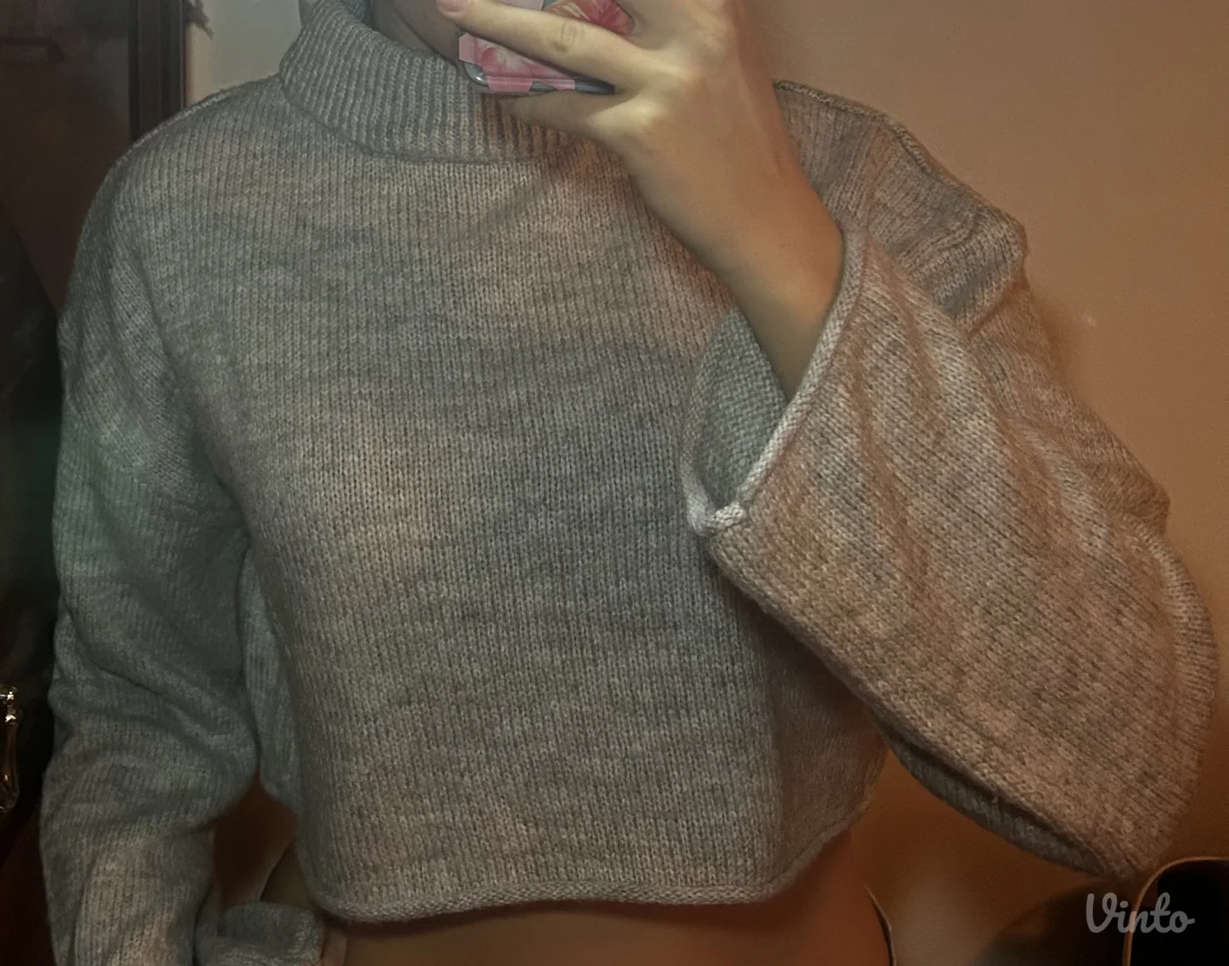 LCW sivi i crni crop duks