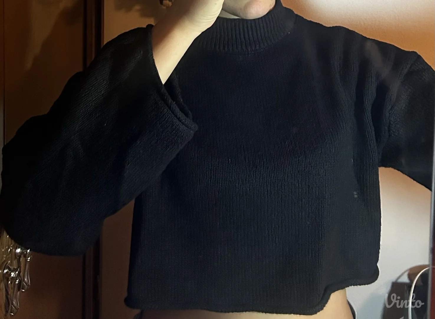 LCW sivi i crni crop duks