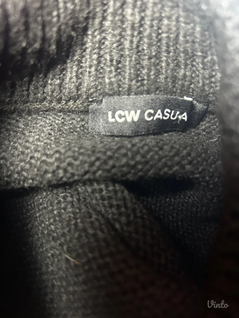 LCW sivi i crni crop duks