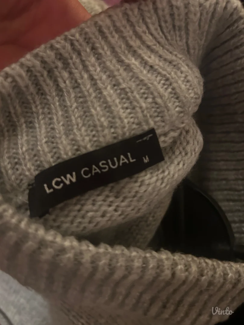 LCW sivi i crni crop duks